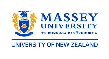 a logo of a university of new zealand